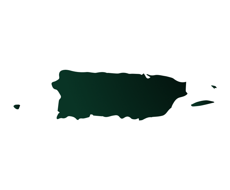 Map of Puerto Rico