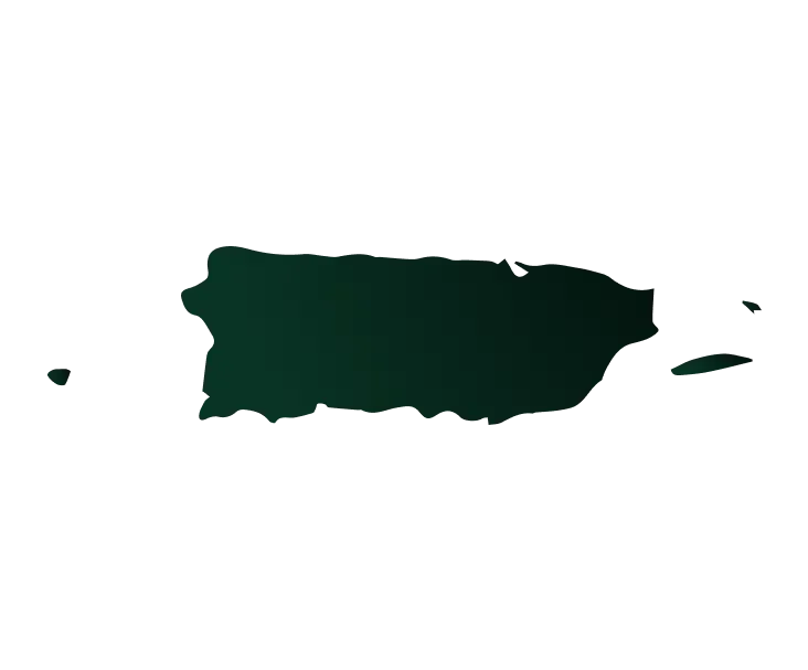 Map of Puerto Rico