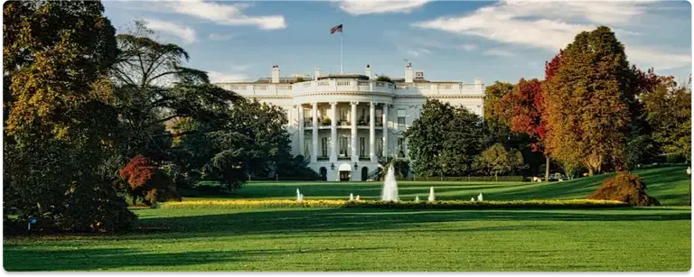 Photo of a White House