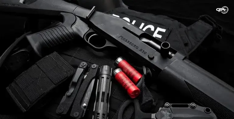 Picture of a police Mossberg 930
