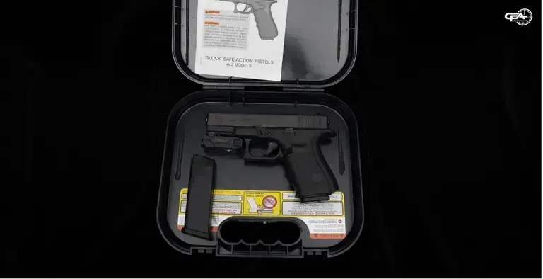 Glock 23 in case
