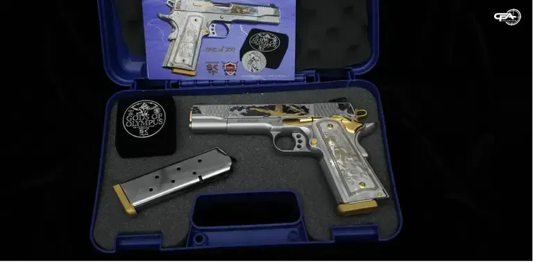 Picture of Smith & Wesson Model 1911 in a case