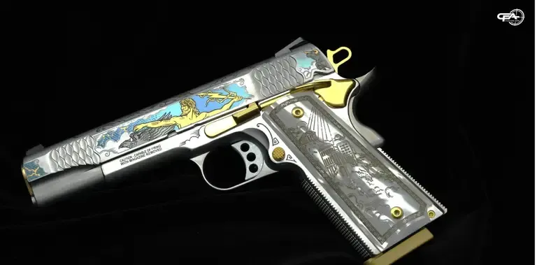 Picture of custom Smith & Wesson Model 1911