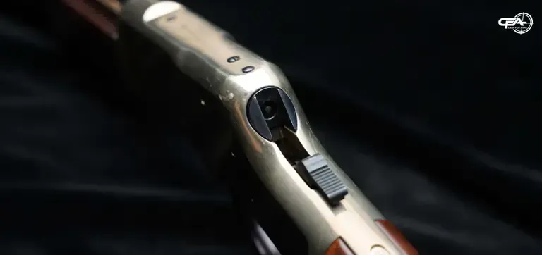 Close up picture of a Henry Repeating Arms Big Boy