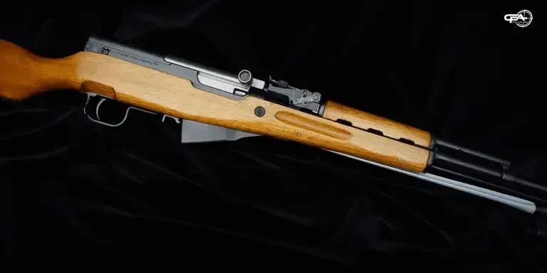 Close up picture of a Norinco Type 56