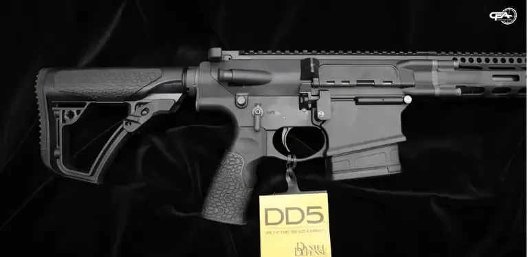 Close up picture of a Daniel Defense DD5