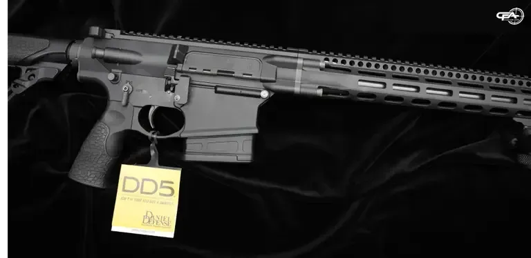 Close up picture of a Daniel Defense DD5