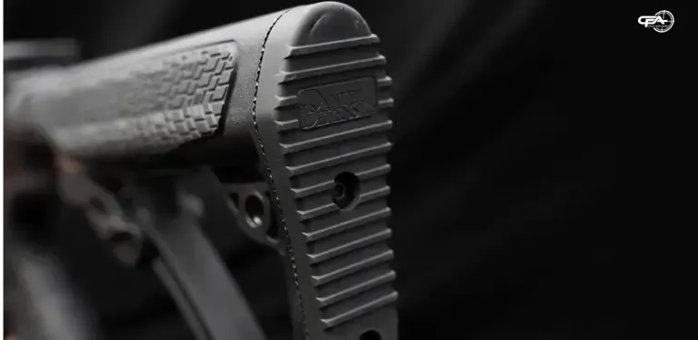 Close up picture of Daniel Defense DD5's back side
