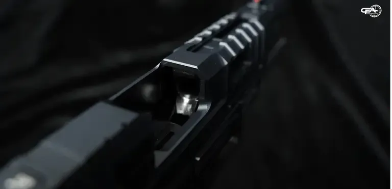 Close up picture of a Canik SFx