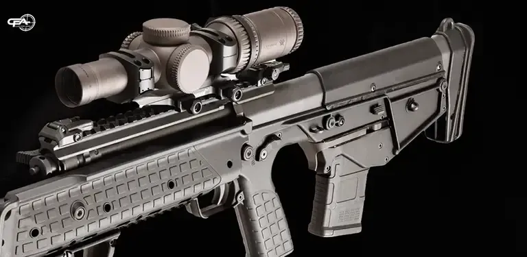 Close up of the Keltec RDB