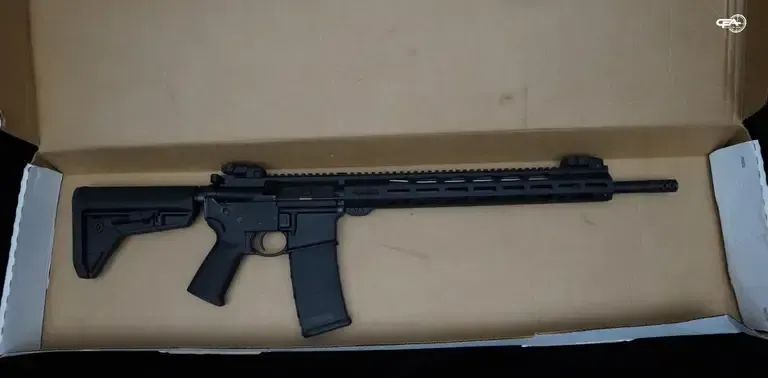 Picture of a Ruger MPR in a box
