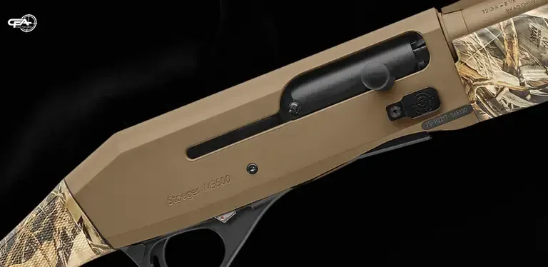 Close up picture of a Stoeger M3500