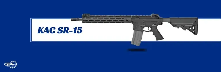 Photo of a KAC SR-15