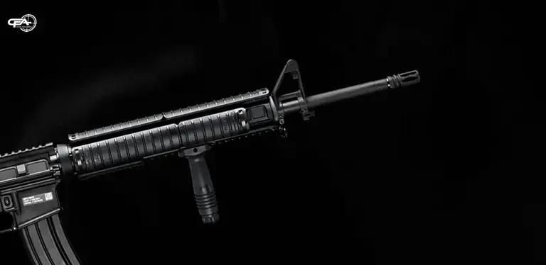 Picture of the FN15 M16 Collectors front side (barrel)