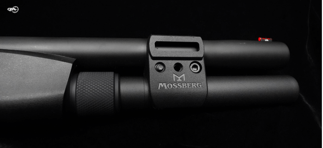 Picture of the tip of a barrel on aMossberg Model 940