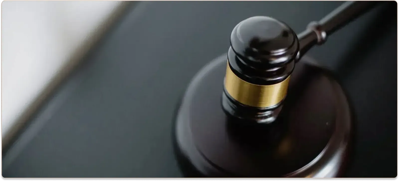 Picture of judge's hammer