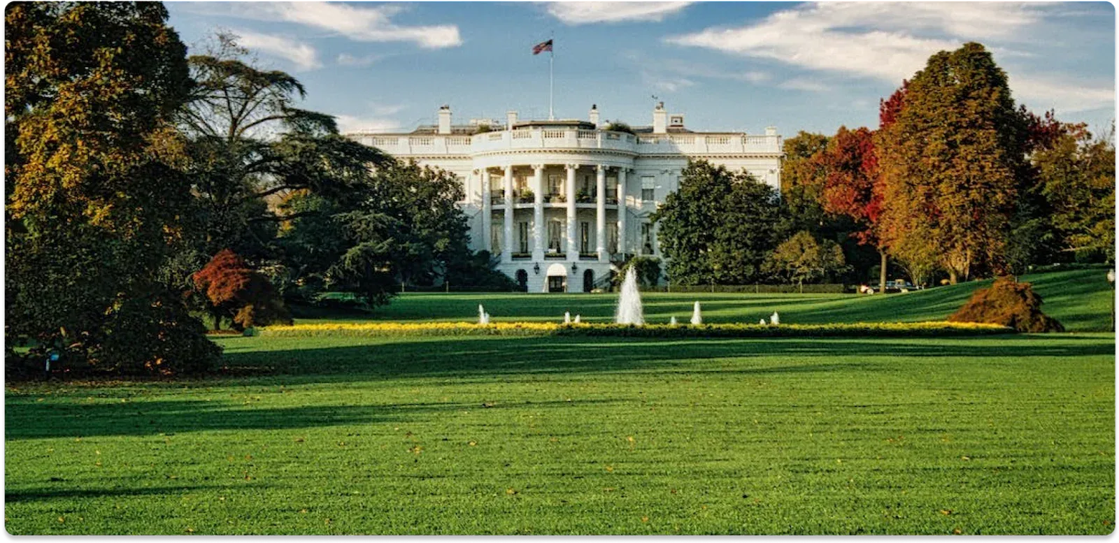 Photo of a White House
