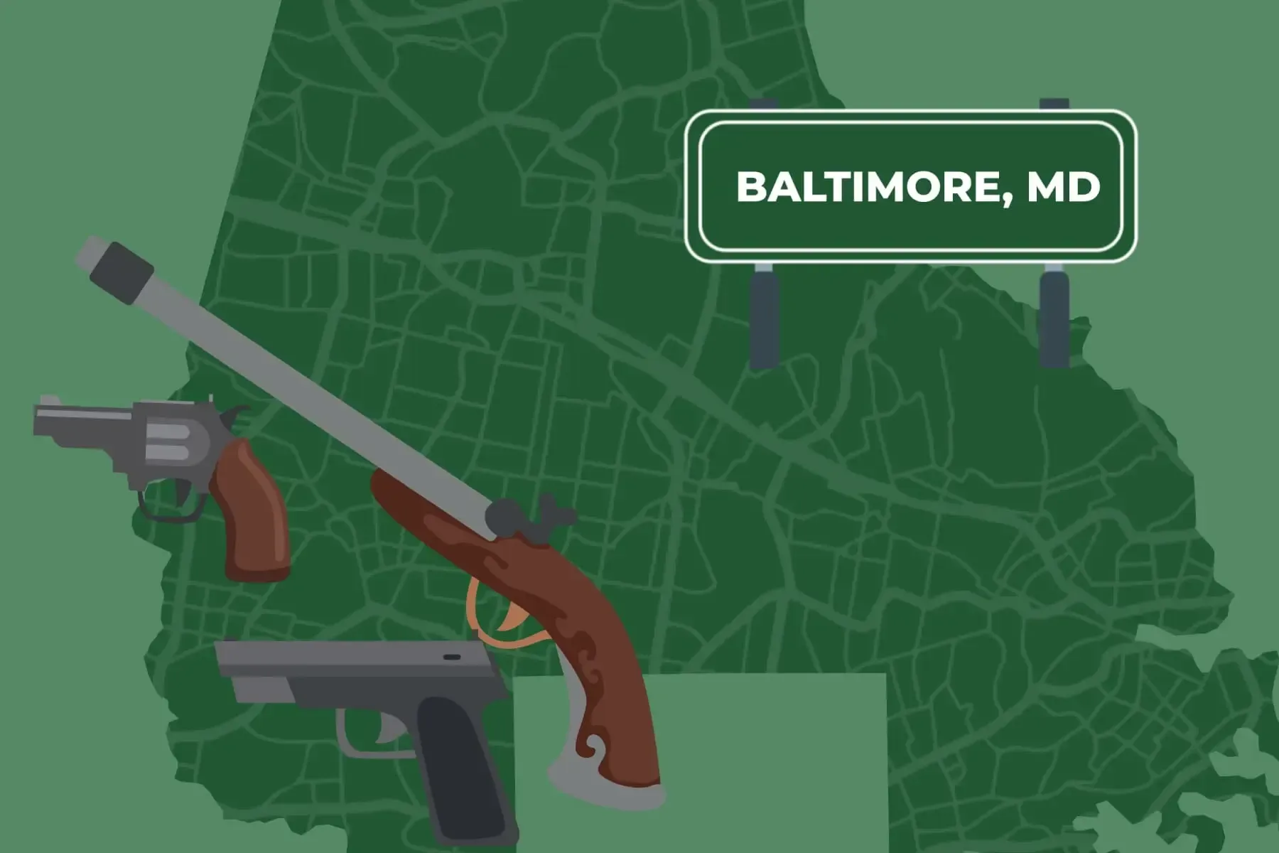 Picture of Baltimore's map
