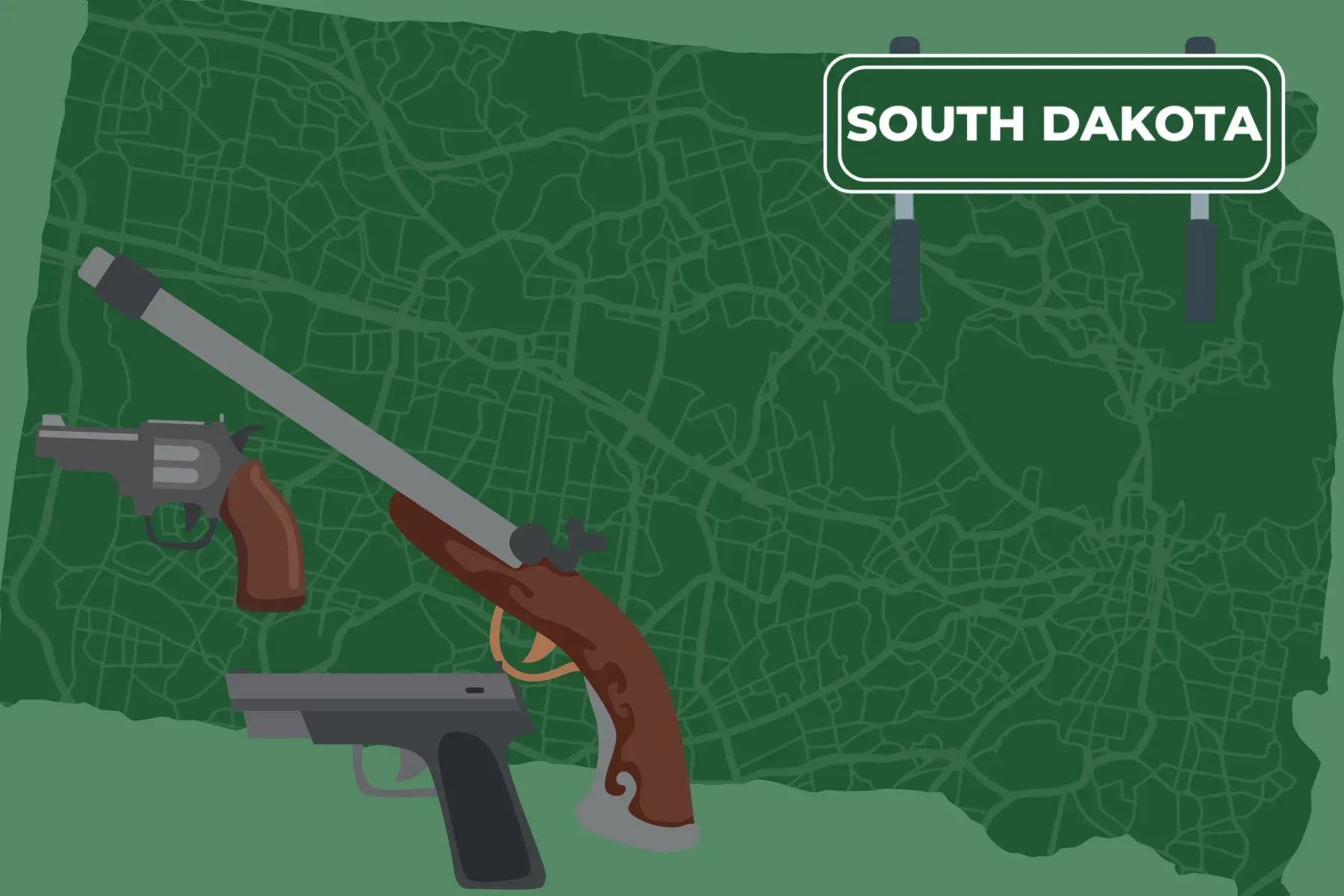 sell guns in South Dakota