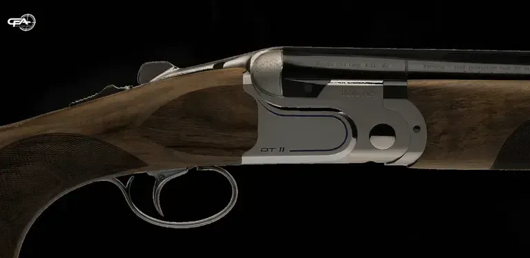Close up picture of the trigger on the Beretta DT11