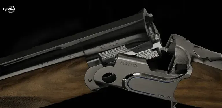 Close up picture of reloaded Beretta DT11