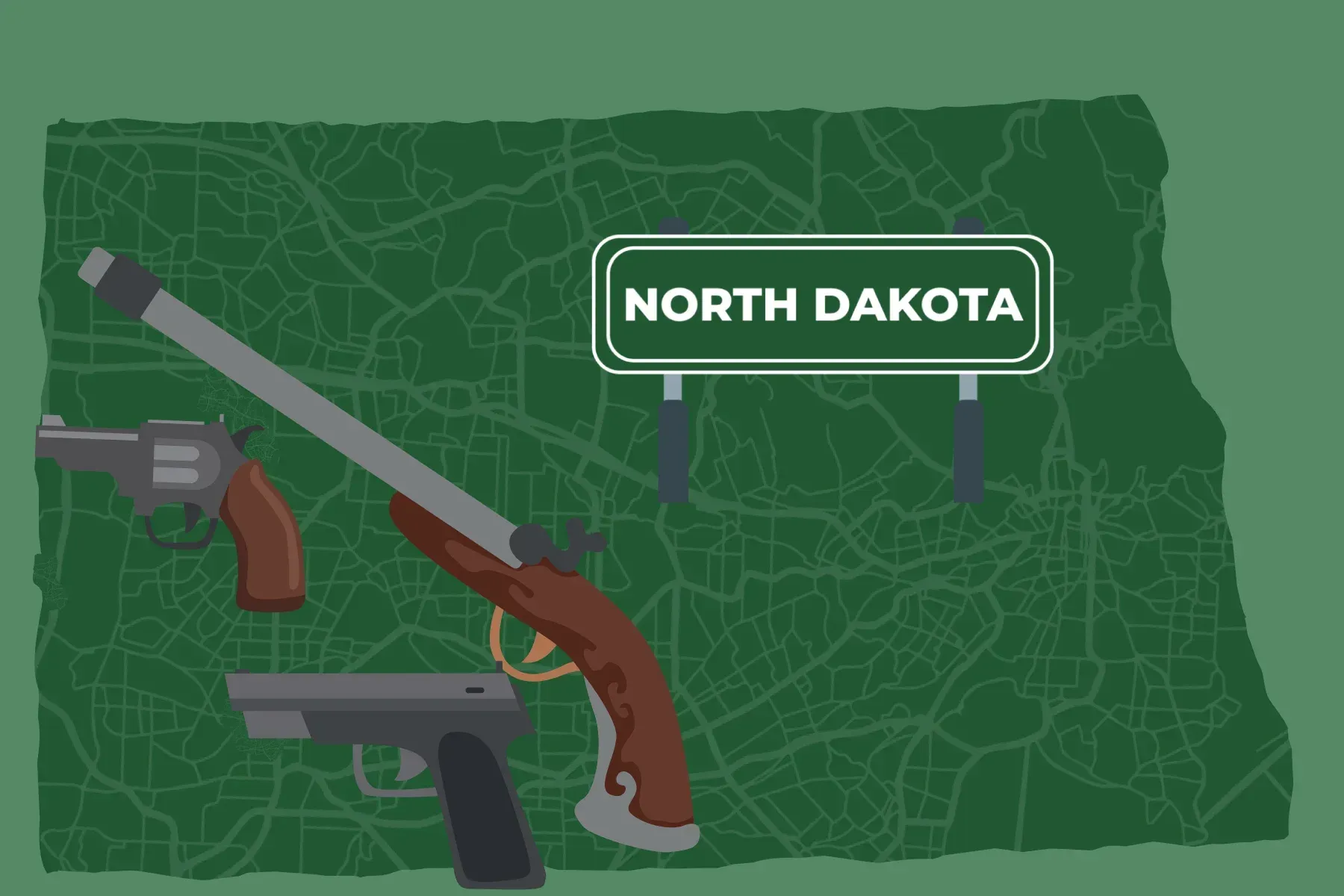 how to sell guns in North Dakota