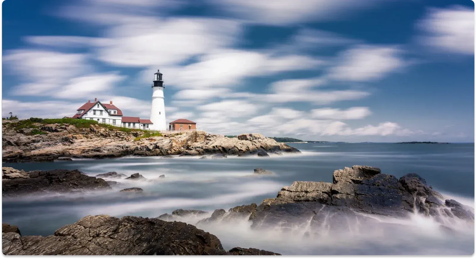 Portland Head Light in Maine
