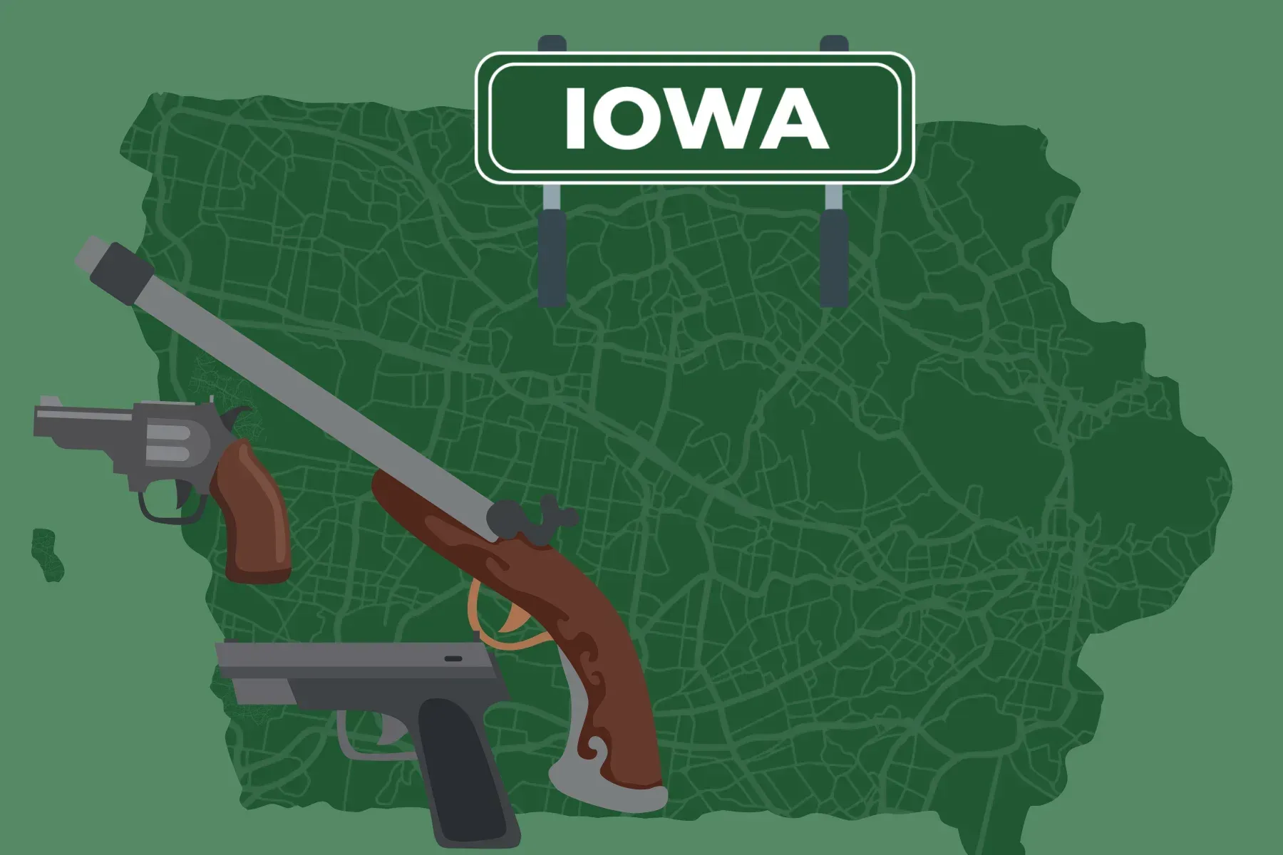 how to sell a gun legally in Iowa