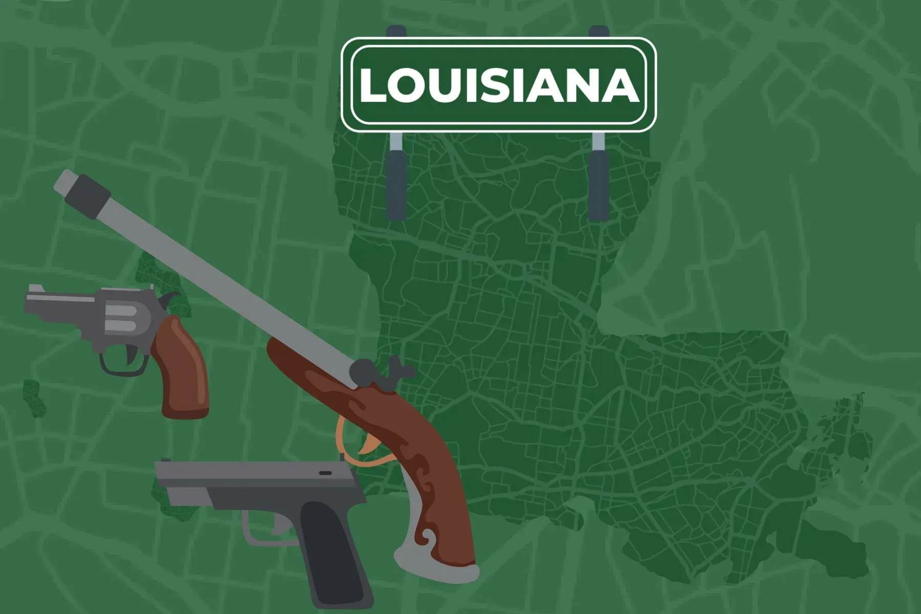 how to sell my gun legally in Louisiana