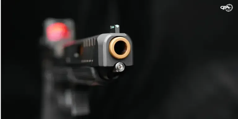Close up picture of Taran Tactical Innovations Combat Master's muzzle
