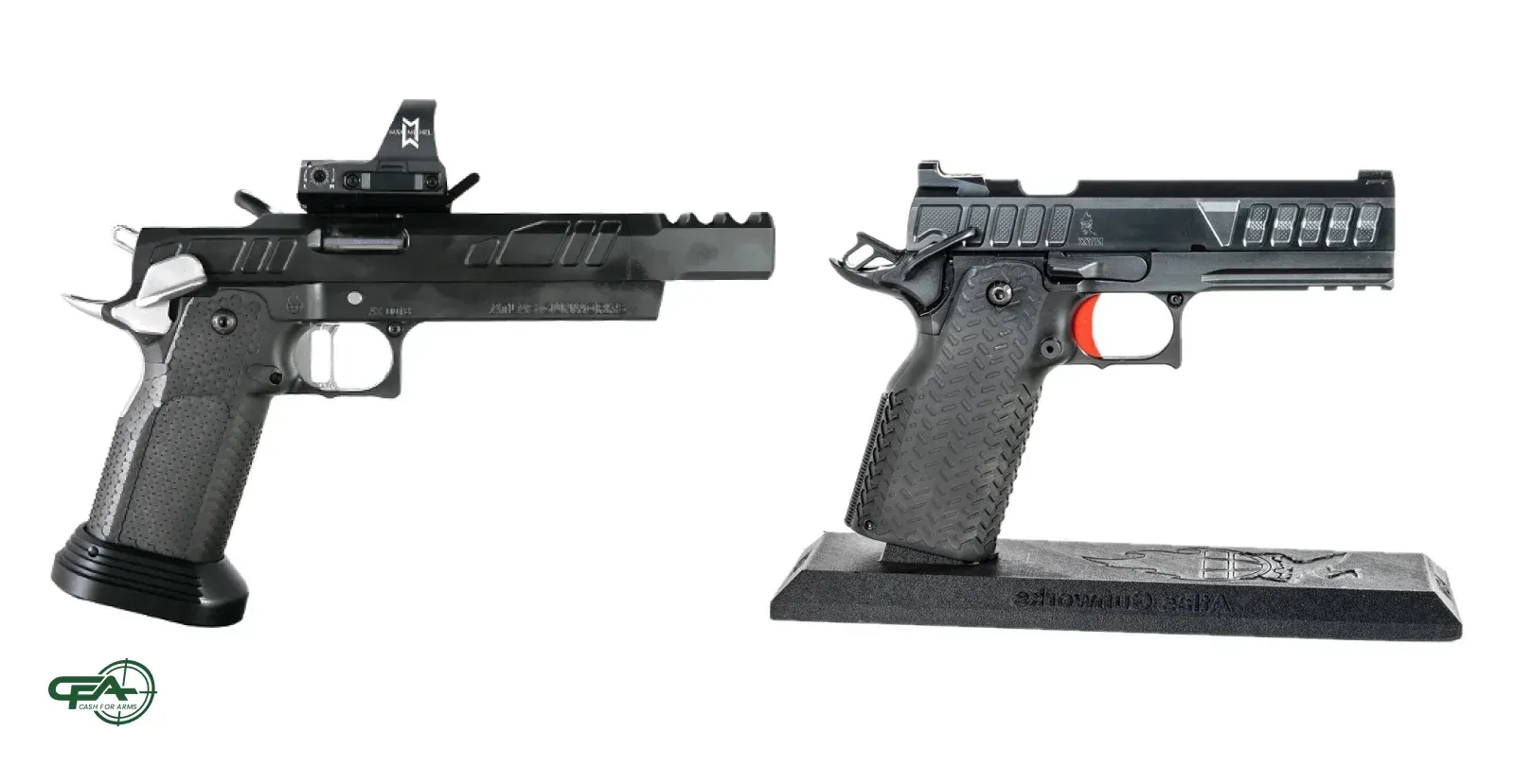 Two different Atlas Gunworks models