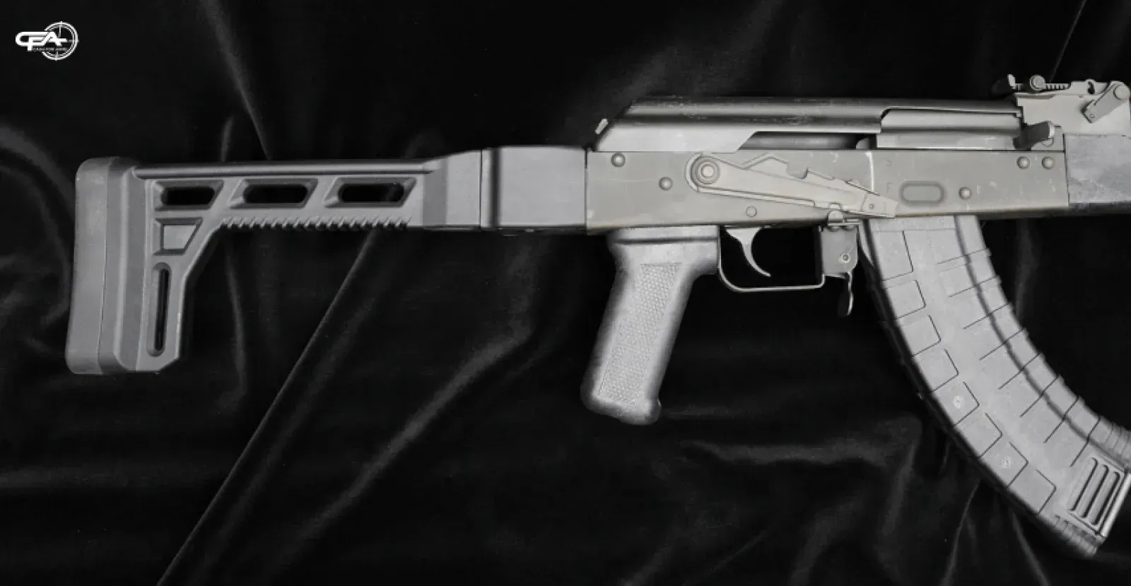 Buttstock of a VSKA rifle