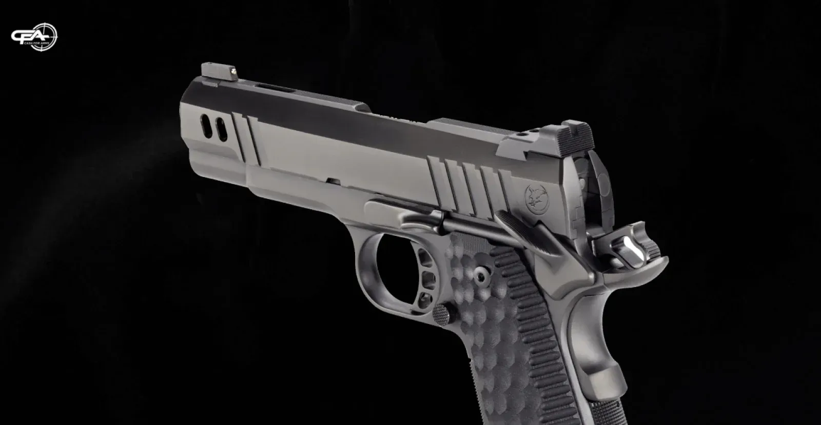 Left side of Nighthawk Vice President pistol
