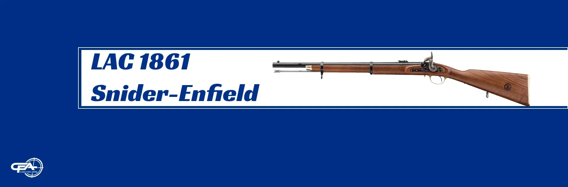 LAC 1861 Snider-Enfield banner