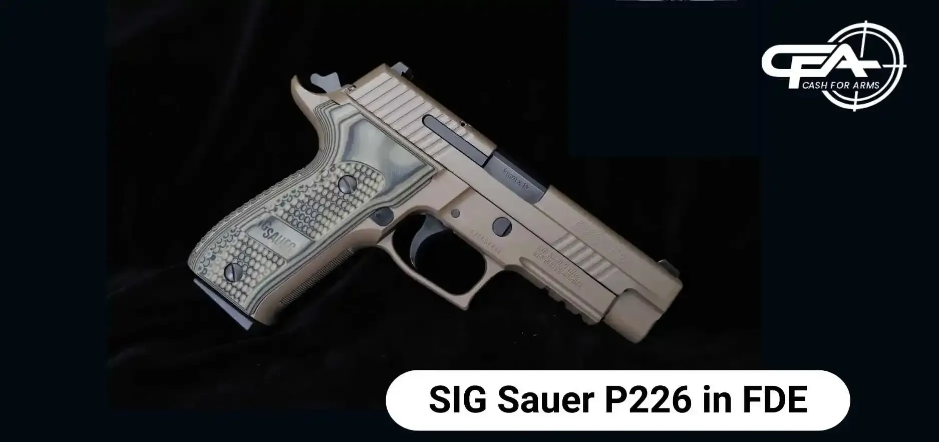 Sig Sauer P226 Elite Scorpion in FDE Finish