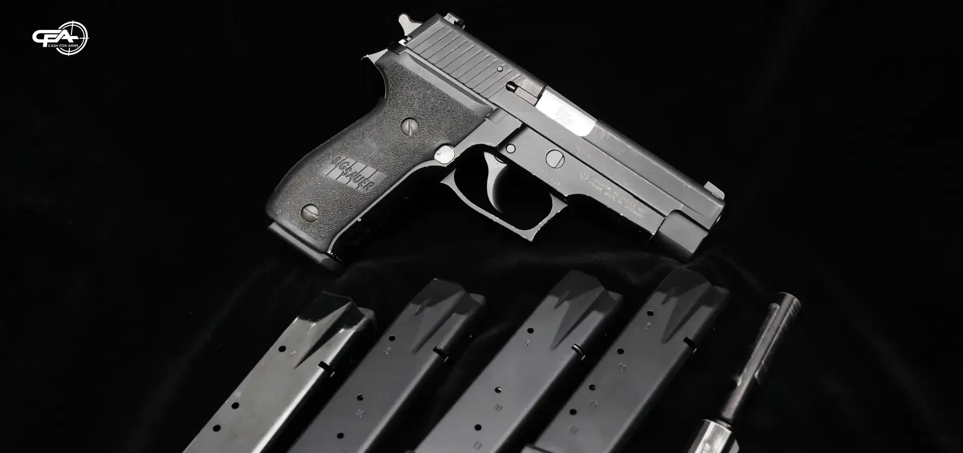 Picture of our used Sig Sauer P226 that is for sale