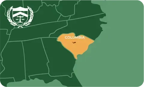 Columbia SC map