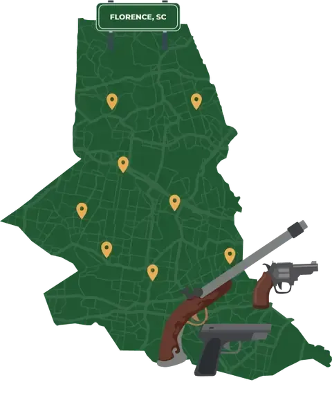 Florence SC map