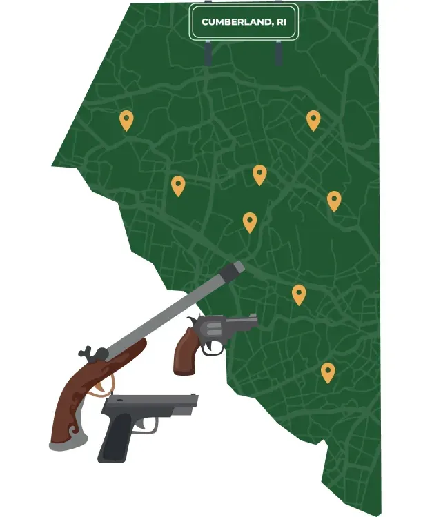 Cumberland RI map