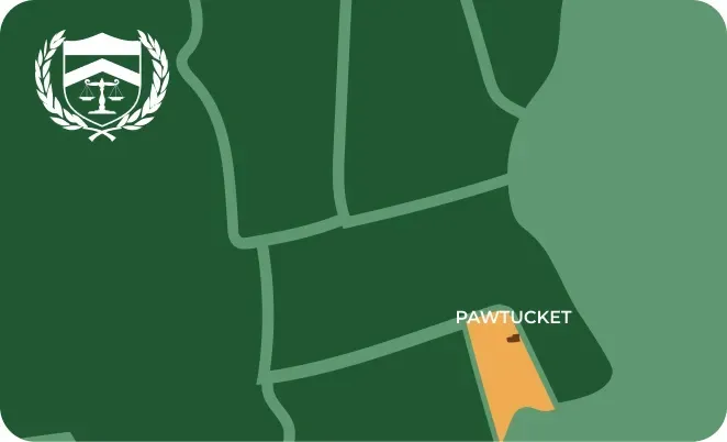 Pawtucket RI city map