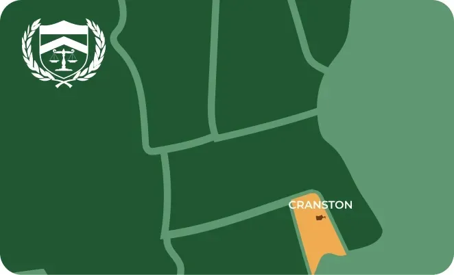 Cranston RI city map