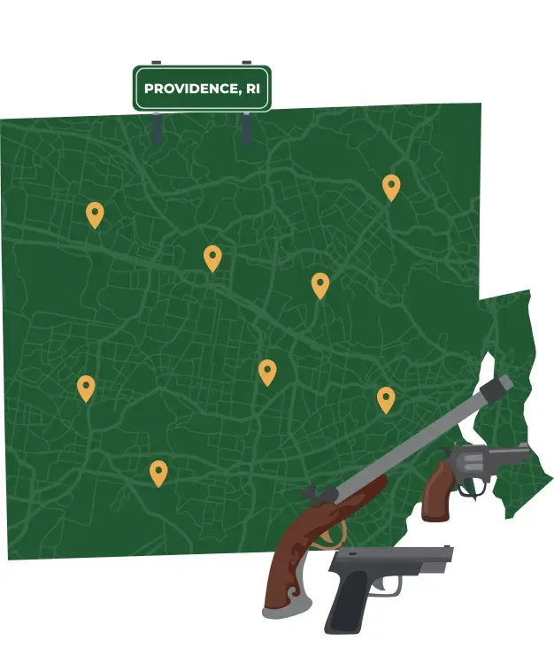 Providence RI city map