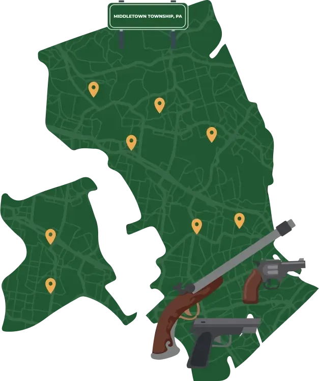 Middletown Township city map