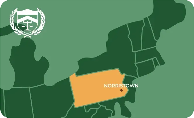 Norristown PA city map