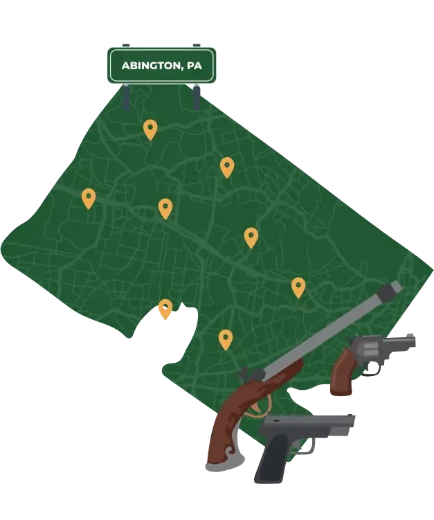 Abington city map