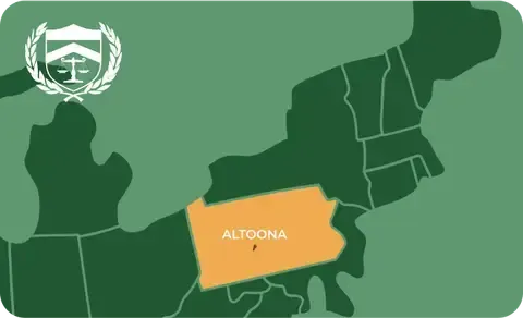 Altoona PA map