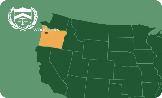 Woodburn OR pin map