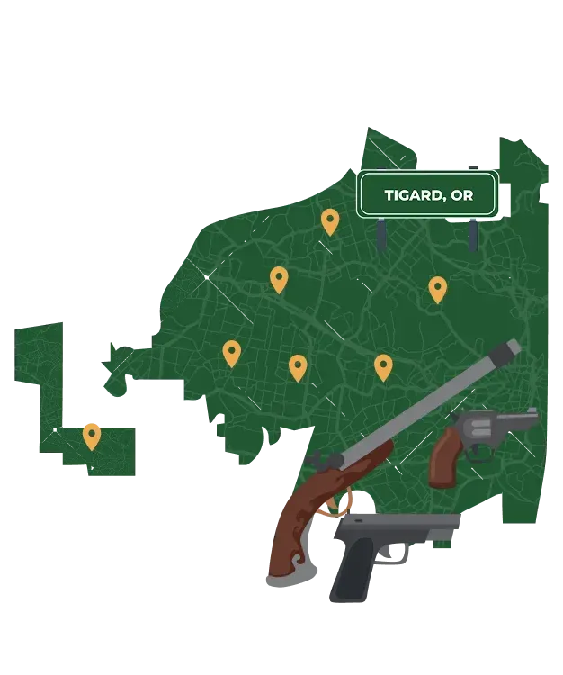 Tigard OR city map