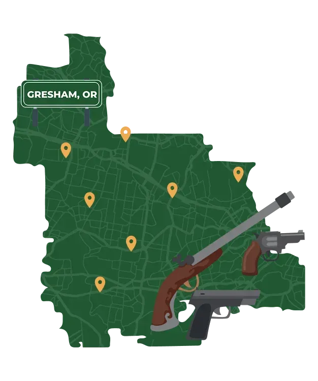 Gresham OR city map