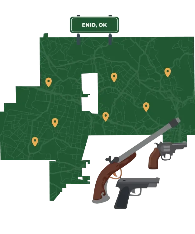 Enid OK city map